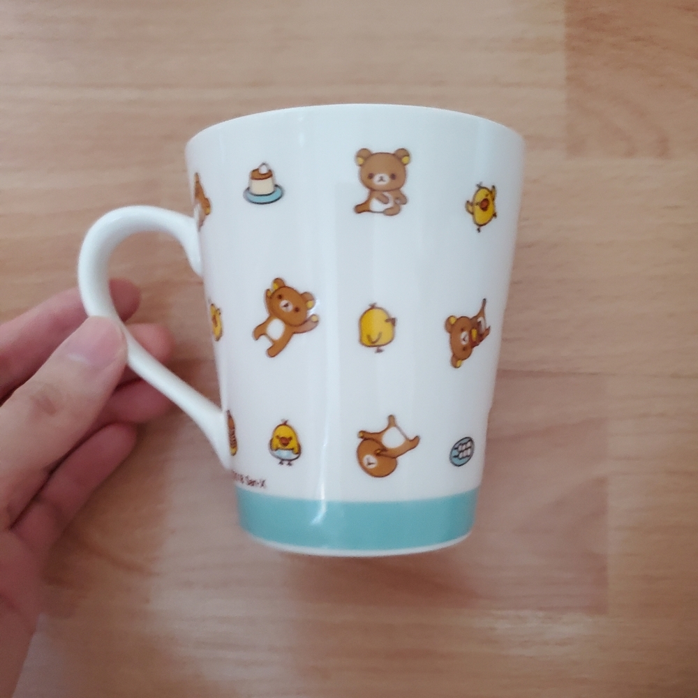 BNIB San-x kawaii Rilakkuma mini cup mug